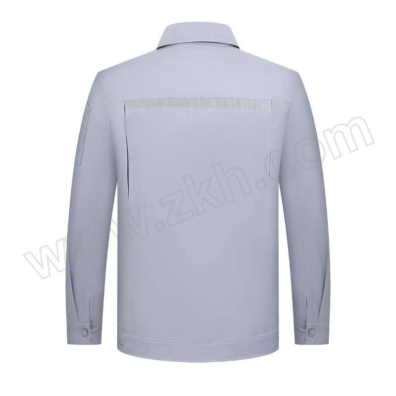 TOPRUI/拓普瑞 春秋男女长袖工作服上衣 M804 170码 浅灰色 1件