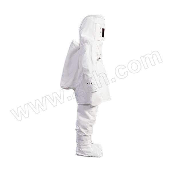 QHZ/全合众 消防避火服套装 FBH-LQA-2 M 白色 含头罩+上衣+裤子+手套+靴子 1套
