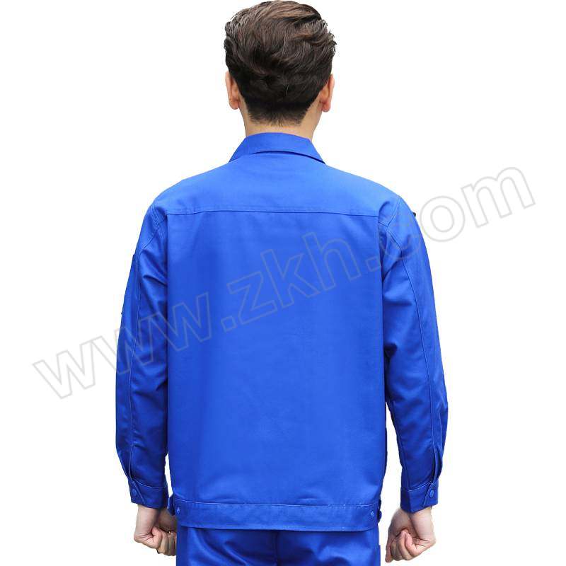 TOPRUI/拓普瑞 春秋男女长袖工作服上衣 K802 165码 宝蓝色 1件