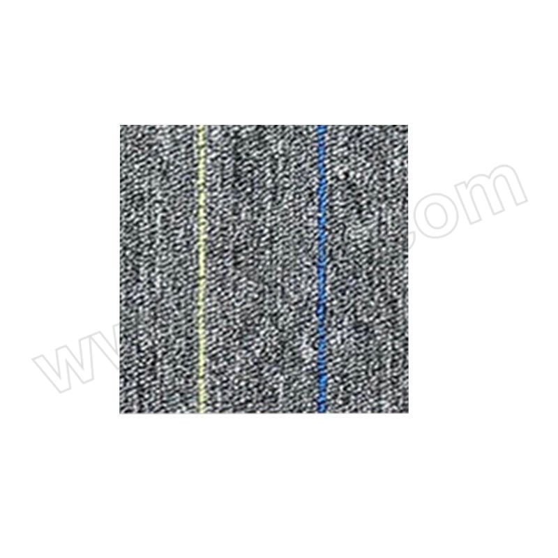 AXD/安先达 办公室方块拼接地毯 YA-11 50×50cm 厚5mm 主体 条纹中灰 丙纶 1张