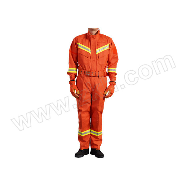 QHZ/全合众 夏季抢险救援服套装 RJK-F1Q XL 橙色 含上衣×1+裤子×1 1套
