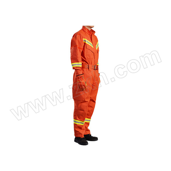 QHZ/全合众 夏季抢险救援服套装 RJK-F1Q XL 橙色 含上衣×1+裤子×1 1套