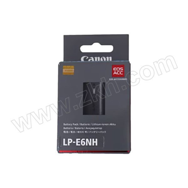 CANON/佳能 相机电池 LP-E6NH 适用EOS R5 R6 5D 6D 90D 80D 70D XC10 XC15等 1块