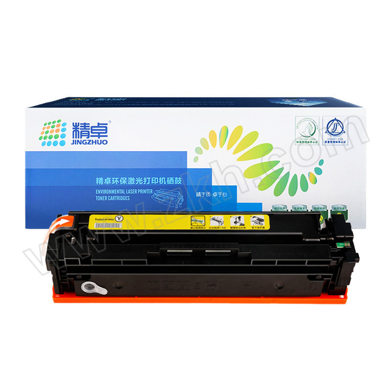 JINGZHUO/精卓 CF500A系列硒鼓 M281CDW 大容量黄色 适用惠普HP CF500A/202A/M254DW/M254DN/M254NWM280NW/M281CDW/M281FDW/M281FDN 1支
