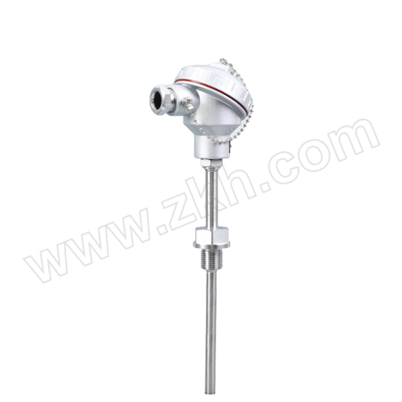 QIZIYI/齐自仪 温度变送器 SBWZP-230AM(-50~150℃)-500mm M20×1.5螺纹安装 防水接线盒 4-20mA两线制 插深500mm 1个