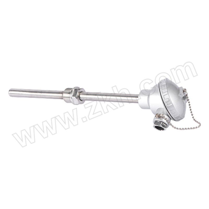 QIZIYI/齐自仪 温度变送器 SBWZP-230AM(-50~150℃)-500mm M20×1.5螺纹安装 防水接线盒 4-20mA两线制 插深500mm 1个