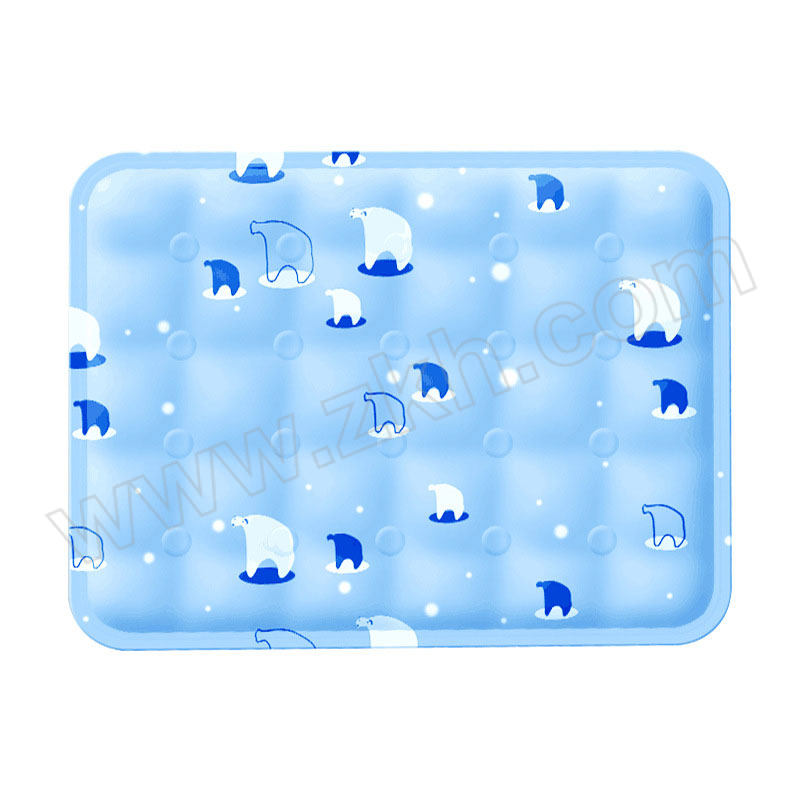 SUSHI/苏识 降温清凉冰垫 SS-BD02 30×40cm 天蓝冰熊 1个
