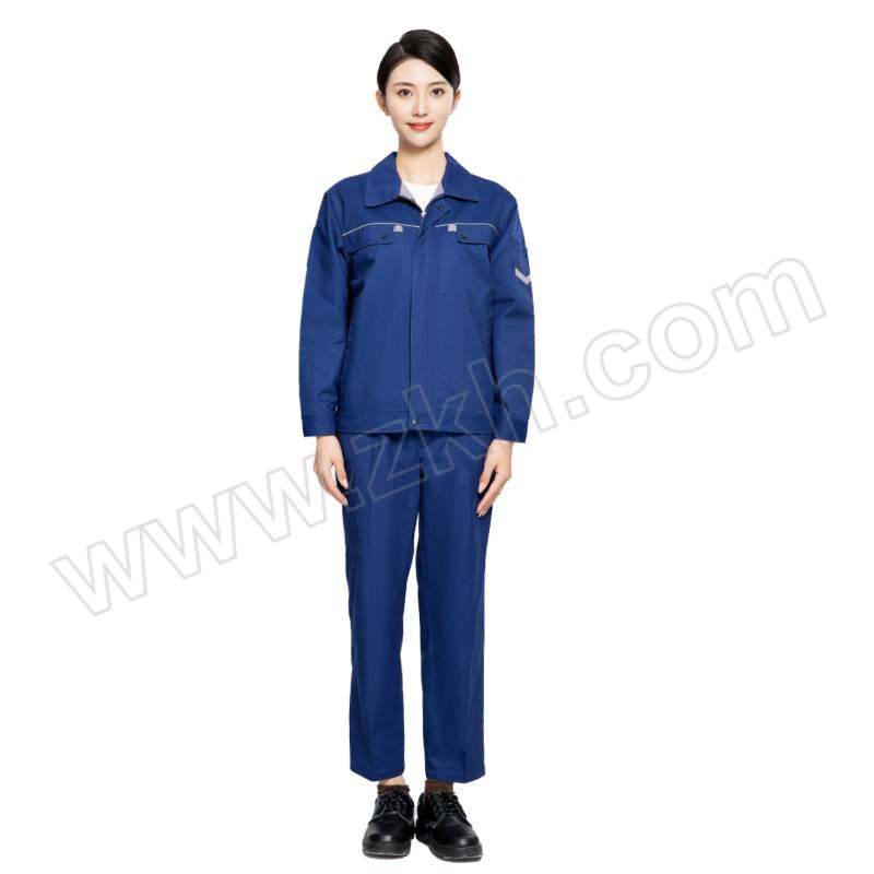 TOPRUI/拓普瑞 春秋男女长袖工作服套装 M805 185码 电兰色 含上衣×1+裤子×1 1套