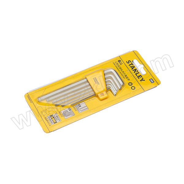 STANLEY/史丹利 6件套公制长球头内六角扳手 STHT69310-23 1套