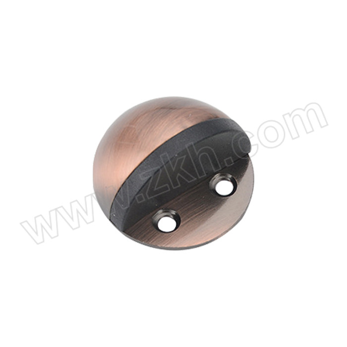 FANJIA/繁佳 不锈钢门吸 XM-XZC-古铜色 双孔 无磁 直径45mm 含胶+螺丝 1个