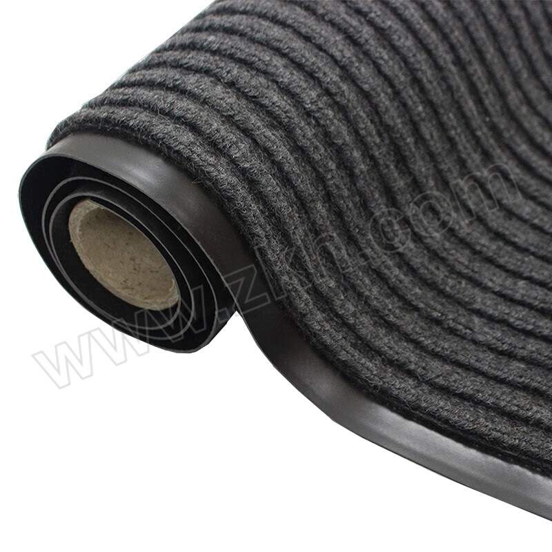 XWH/希万辉 商用办公防滑吸水地垫 XWH-DD001 90×160cm 灰色 尼龙+丙纶混纺+底部PVC 1卷