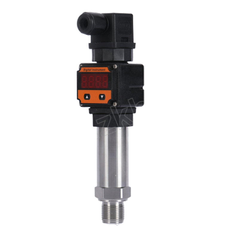 QIZIYI/齐自仪 压力变送器 PBT-12AM(0~60MPa) M20×1.5螺纹安装 赫斯曼数显接头 4~20mA两线制 1个