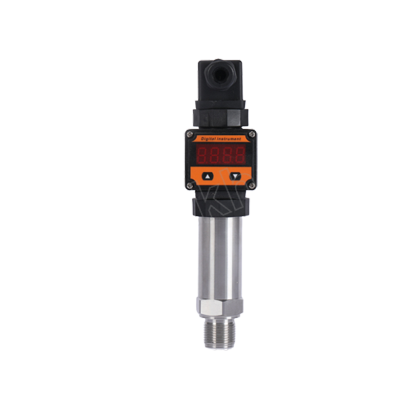 QIZIYI/齐自仪 压力变送器 PBT-12AM(0~60MPa) M20×1.5螺纹安装 赫斯曼数显接头 4~20mA两线制 1个