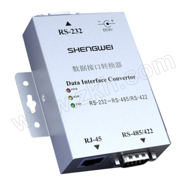 SHENGWEI/胜为 RS232转RS485/RS422双向通信协议转换器 DCP-3201 有源 浪涌保护 1台