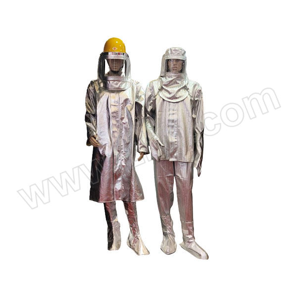 LWSH/劳卫士 隔热服 LWS-002 2XL 银白色 含上衣+裤子+头罩+手套+鞋盖 1套