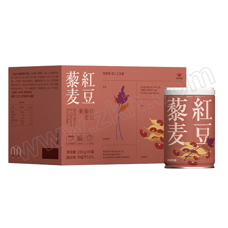 TONGFU FOOD/同福食品 红豆藜麦粥 280g×8 1箱