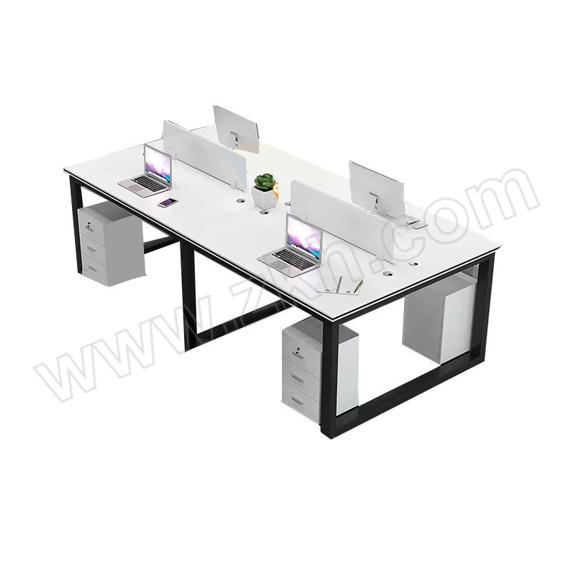 XINDUXIU/鑫独秀 钢架4人位办公桌工位屏风 XDX-GW0019 1套