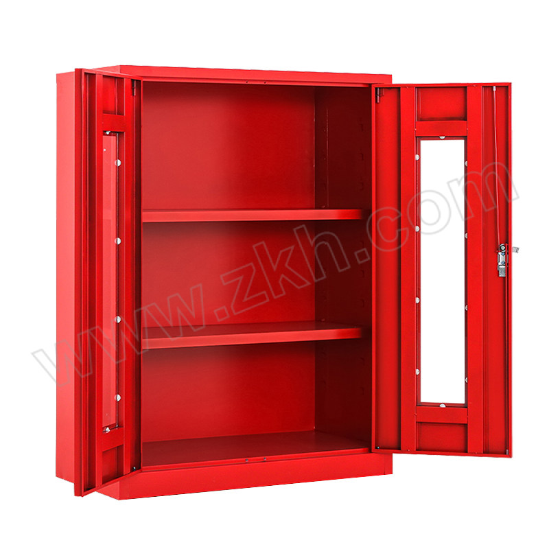 XMB/鑫美博 应急物资柜 A944Z 尺寸900×450×1200mm 2层 层板承重50kg 红色 1台
