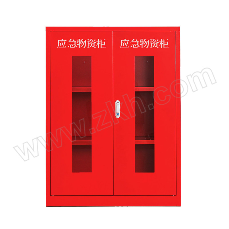 XMB/鑫美博 应急物资柜 A944Z 尺寸900×450×1200mm 2层 层板承重50kg 红色 1台