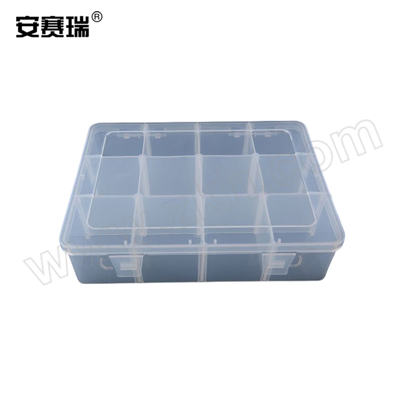 SAFEWARE/安赛瑞 塑料零件盒 28578 22.5 ×18×5.7cm 透明 1个