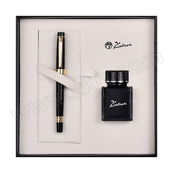 PIMIO/毕加索 钢笔礼盒 5505 亮黑金夹 钢笔+40mL墨水 1套