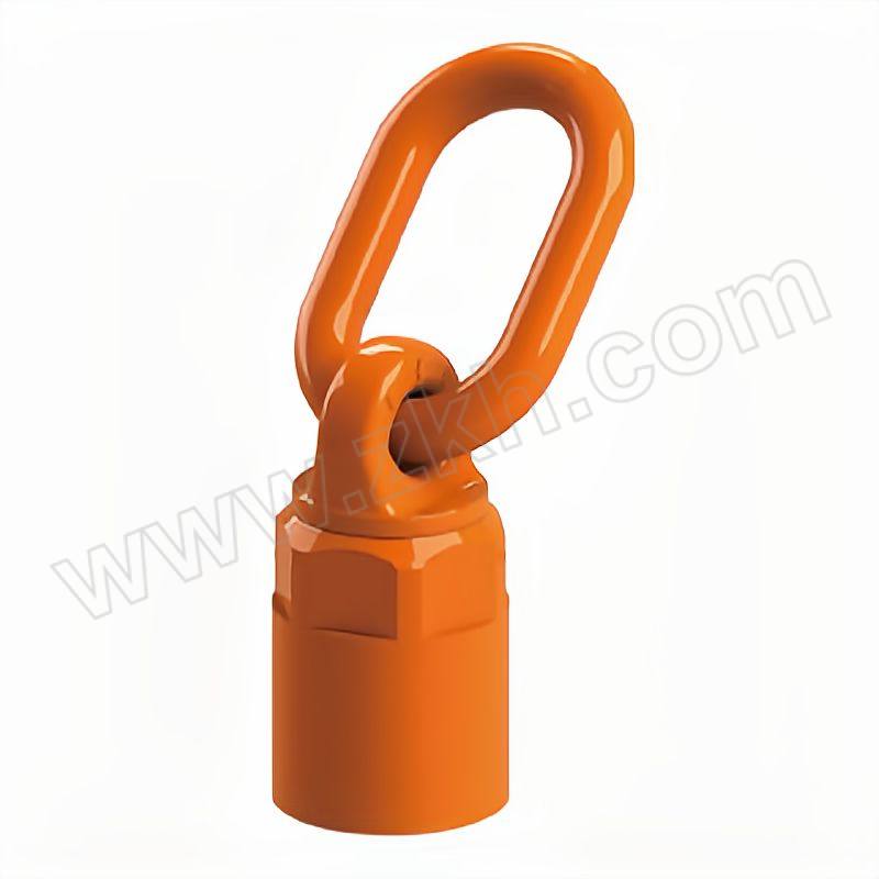PPU/品尔优 万向旋转吊环螺母 UQ33-M16 0°额定载荷1.5t 45°额定载荷0.6t 1个