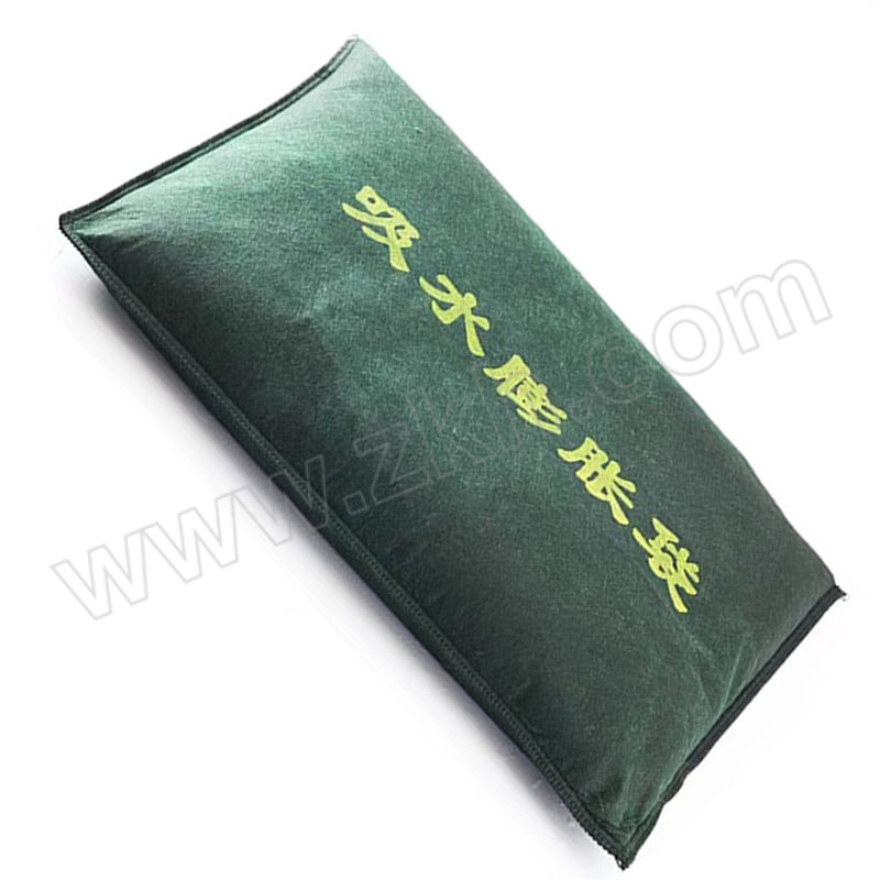 COOMMY/宽迈 免装沙吸水膨胀帆布沙袋 40×60cm 深绿色 无纺布 1个