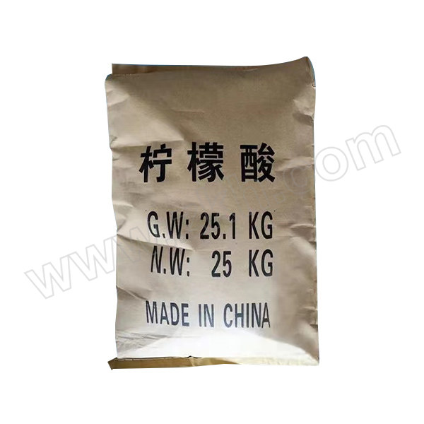 JUYUAN/聚源 柠檬酸工业级 固含量≥99% 25kg 1袋