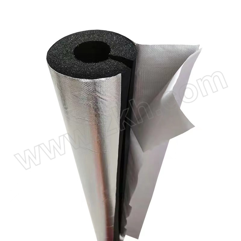 ZJLC/中锦联创 铝箔开口自粘橡塑保温管 内径43mm保温厚度约20mm 长950mm 1根
