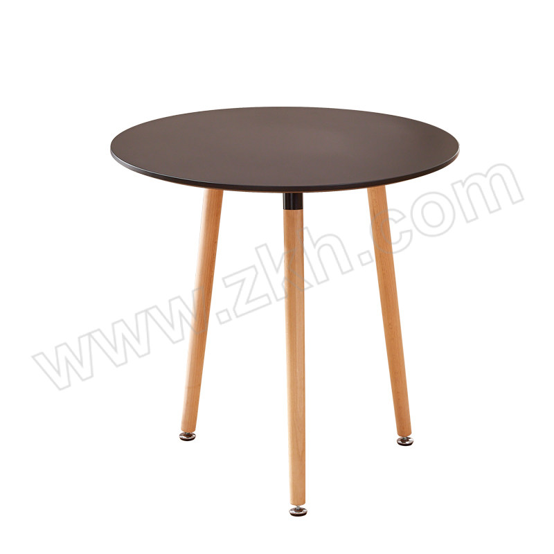 HAOCHEN/豪晨 极简烤漆餐桌 HC-ZHZI14 尺寸800×800×750mm 黑色 1张