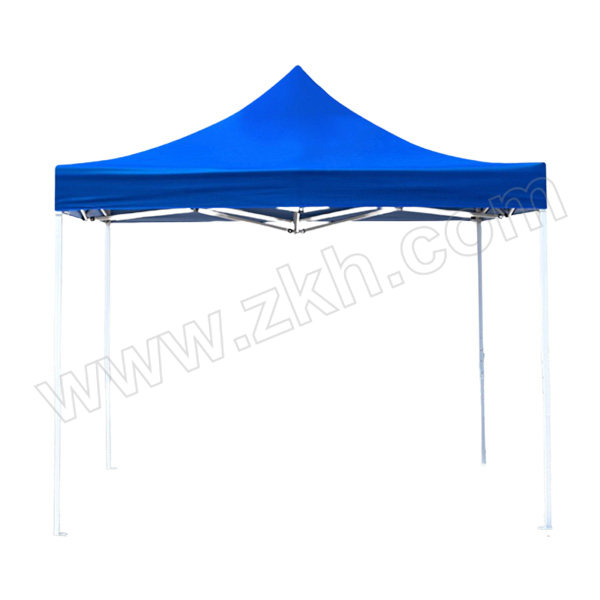 ZKH/震坤行 户外防雨遮阳帐篷 AT-3×3L 3×3m 边高2m 总高2.4m 蓝色 重18kg 1顶