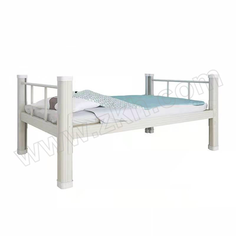XINDUXIU/鑫独秀 钢制灰白色1米5宽单人床＋床垫 XDX-0062 尺寸2000×1500×850mm 1张