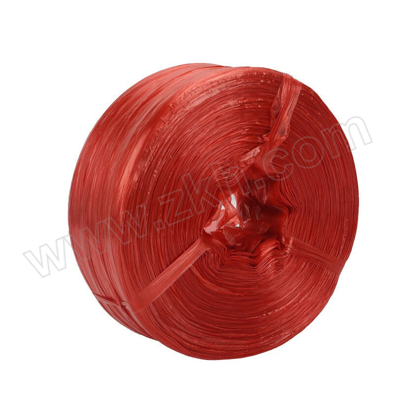 XWH/希万辉 捆扎打包绳 XWH-DBS-010 20mm宽 红色 2.5kg 1卷
