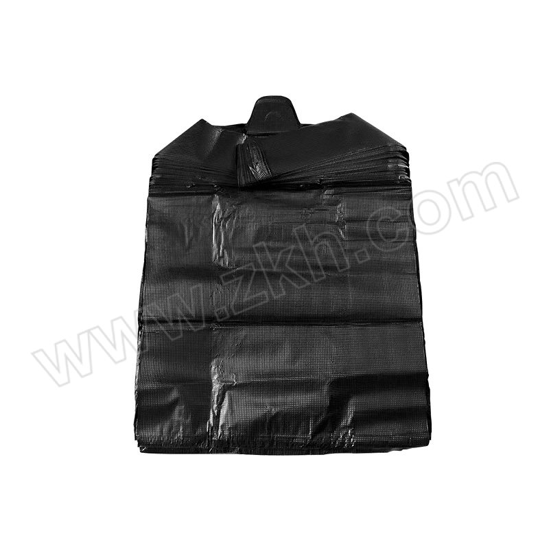 ZTT/庄太太 加厚黑色背心垃圾袋 ZTT-LJD004 32×52cm 100只 1包