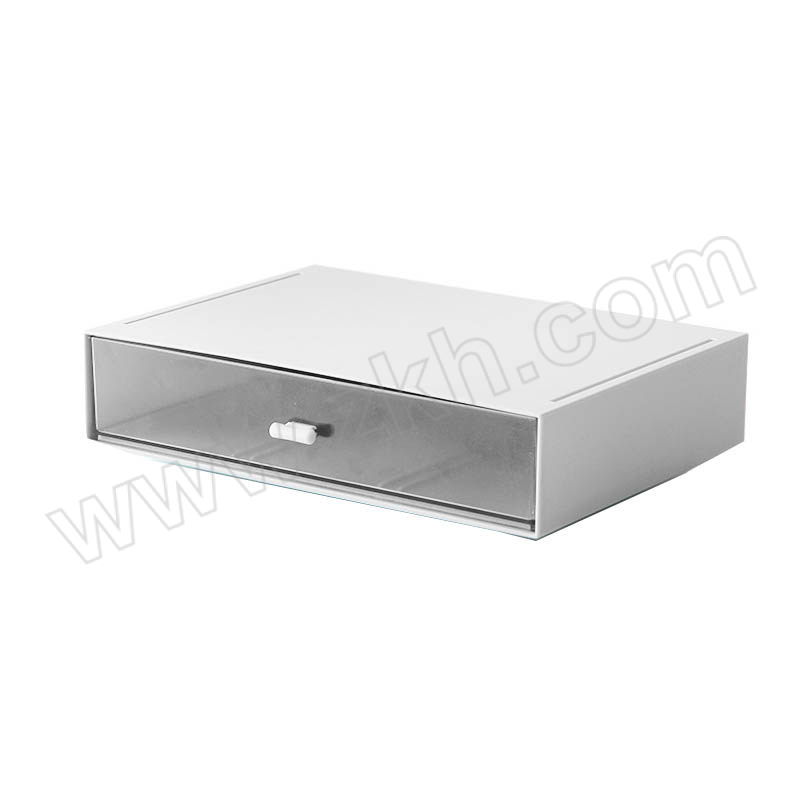 XWH/希万辉 桌面可叠加收纳整理盒 XWH-ZLH-001 收纳盒1抽款-白色 1个