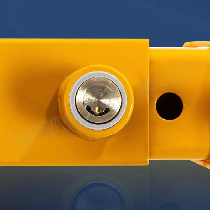 COOMMY/宽迈 9孔调节纯铜锁芯汽车锁 460×300×35mm 黄红相间 加厚钢板 1个