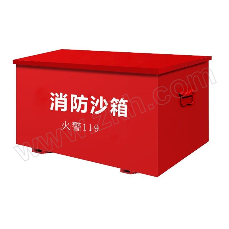 LCY/洛骋誉 消防沙箱 LCY-6XFSX 800×600×600mm 红色 冷轧钢板 实厚0.7mm 1台