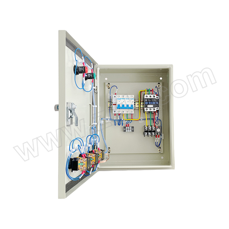 GAOTONG/高通 水泵控制箱 5.5-7.5kw 可定制 空气开关NXB-63/4P D32A 交流接触器CJX2-3210 220V 热过载继电器JR36-20 14~22A 1个