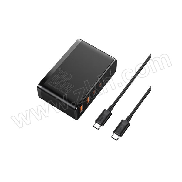 BASEUS/倍思 充电器套装 CCGAN2P-K01 100W 黑色 充电头+充电线 1套