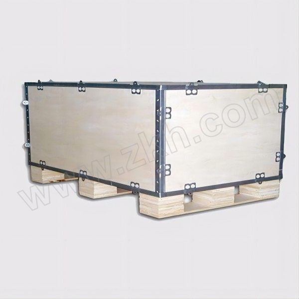 HUBEITUOLONG/湖北托隆 钢带箱木箱 TLG-1390-482定制 出口包装箱 1个