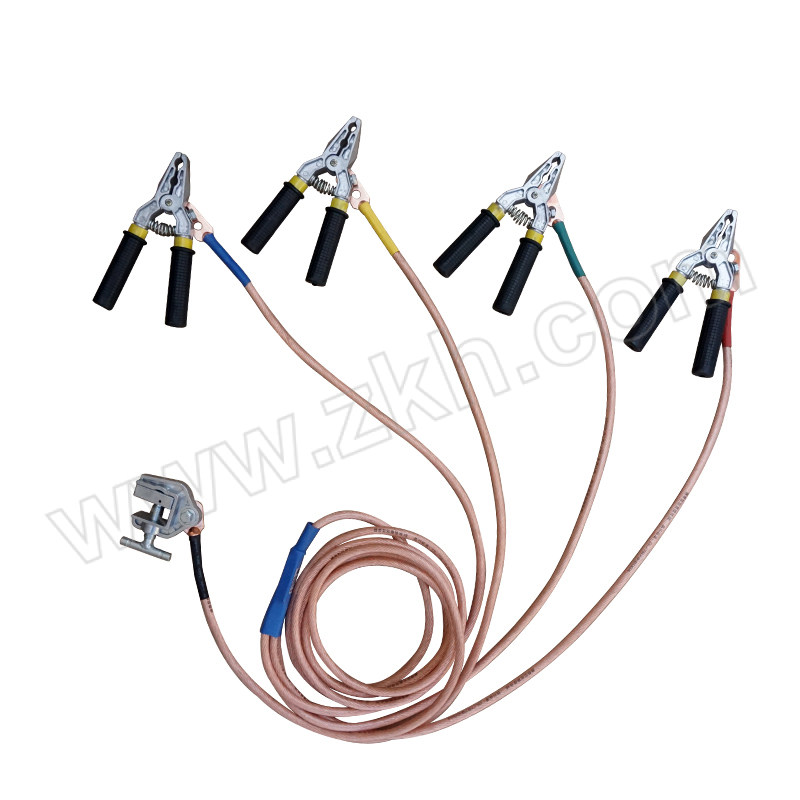 BEICHENG ELECTRIC/北成电力 个人保安线 BC-ZJD1 配保安钳×4 25mm²软铜线1m×4+1m 接地夹个人保安线包 1组 1套