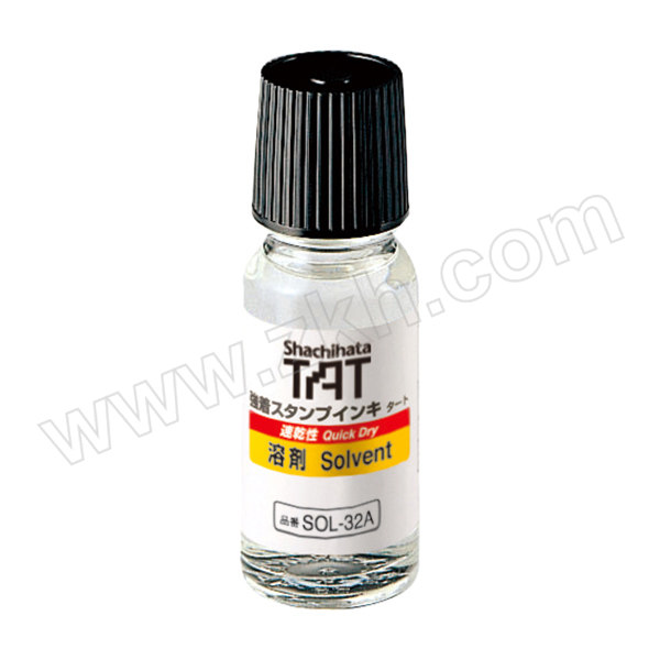 TAT/旗牌 工业印油速干溶剂 SOL-1-32A 透明 55mL 1瓶