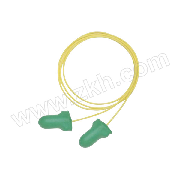 HONEYWELL/霍尼韦尔 Max-LiteT型耳塞 LPF-30 NRR:30dB SNR:34dB 带线 绿色 1盒