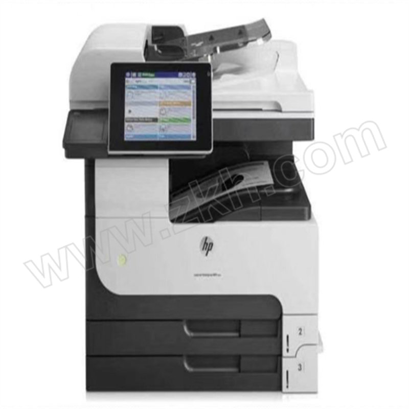 HP/惠普 A3黑白激光复合打印台 M725dn 主机+三纸盒+有线网络+原装工作台 上门安装 打印/复印/扫描 1台