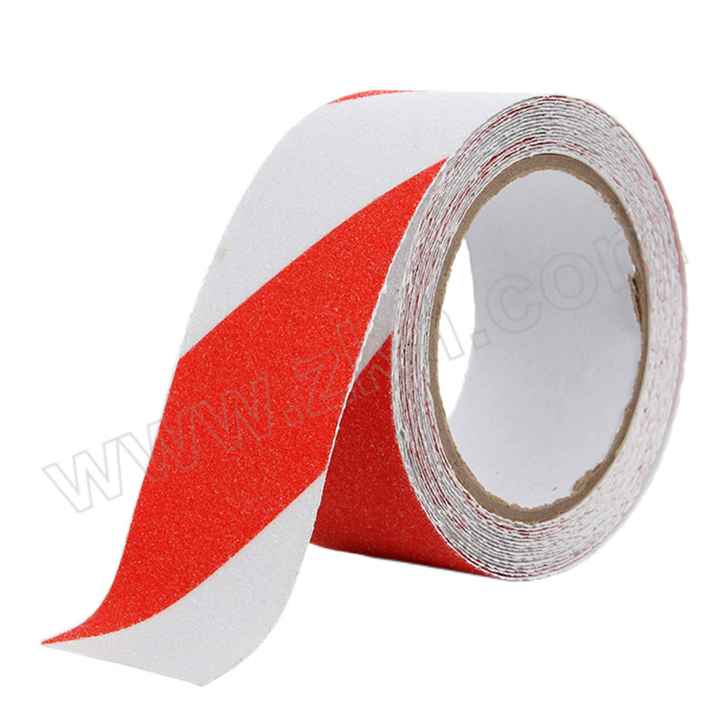 FUXING/伏兴 磨砂防滑胶带 C1046 红白色 50mm×10m 1卷