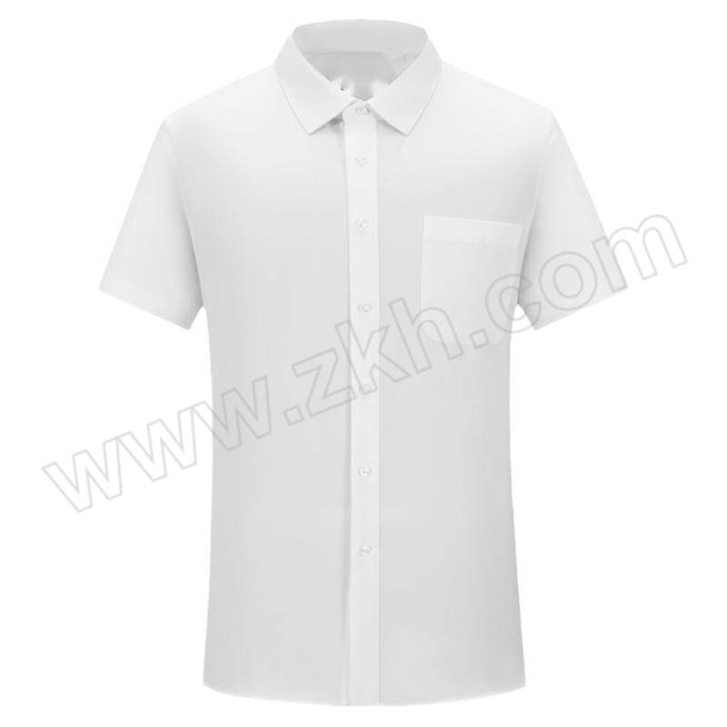 JINZHENHE/金臻赫 男款短袖衬衫 5801# XL 白色 1件