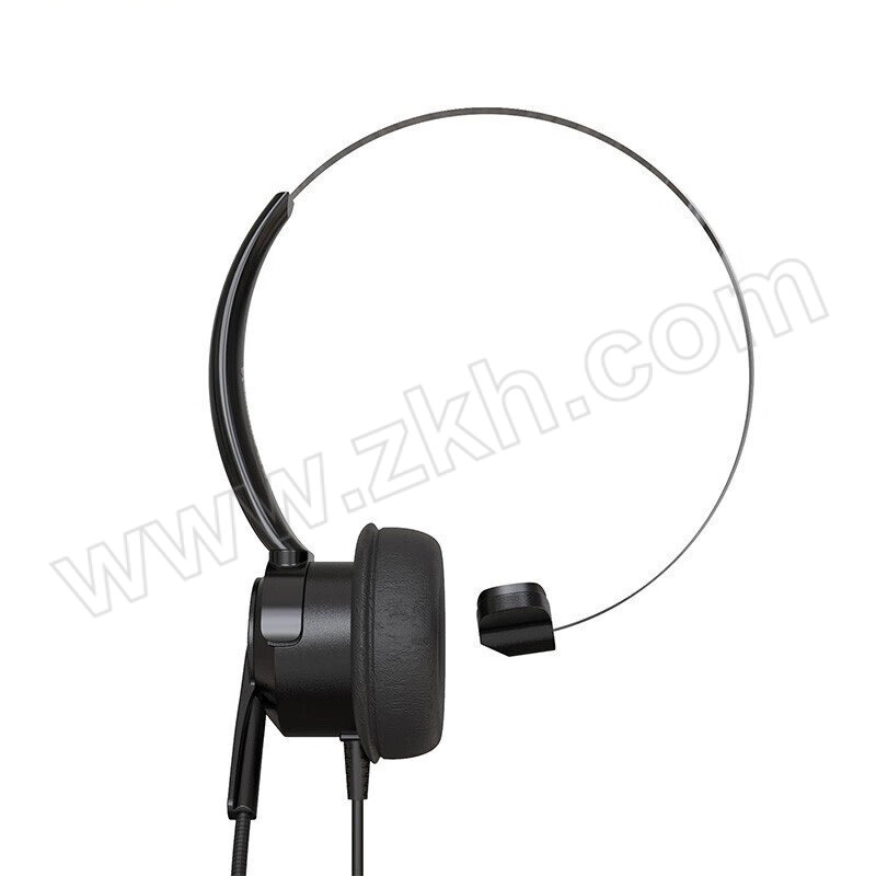 NEWMINE/纽曼 头戴式话务耳机 NM-HW400S 商务办公系列单耳客服中心耳麦-USB接口 可调音量 电话会议系统 1个