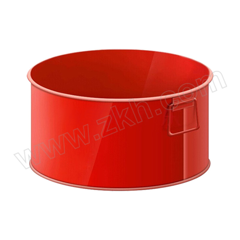STATE AID/援邦 消防演习桶(红色) XF-YXT-H 上口径600mm 高300mm 底部600mm 厚0.8mm 容量18L 铁皮 1桶