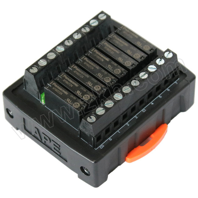 APE/艾派 8位继电器端子台 NTB301 1个
