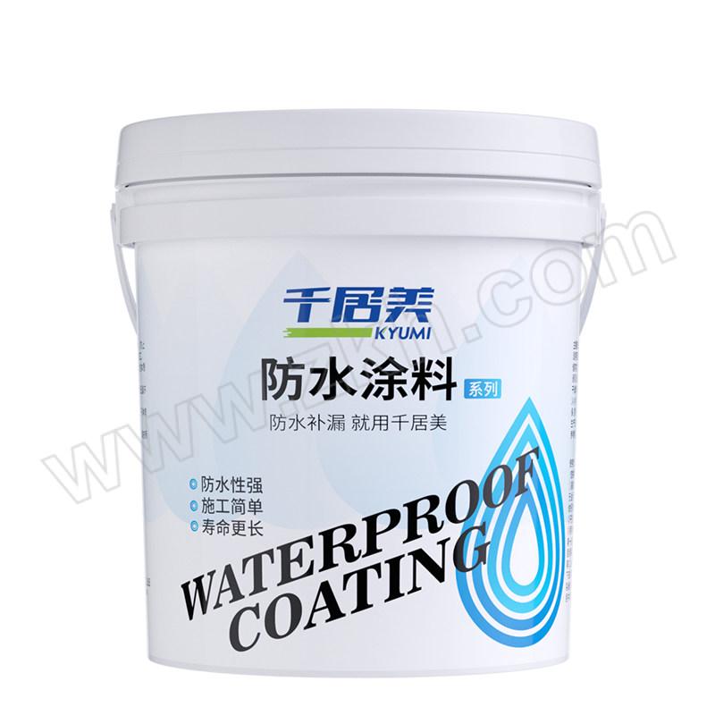 QIANJUMEI/千居美 LM复合防腐防水涂料 灰色 10kg 1桶